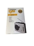 Lyss CP604 Portable Cassette Player With Speaker- New- Fast Shipping. Fixed Price $29.51.