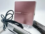 Sharp MD-ST600 Pink Minidisc Player Mdlp Tested W/ Remote Battery Case Manual. Fixed Price $94.99.