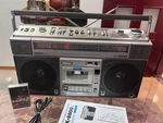 Hitachi TRK-8800RM Perdisco Fm Am Stereo Radio Cassette Player Used. Fixed Price $892.66.
