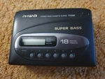 Vintage Aiwa Portable Cassette Player TX320 Super Bass Walkman. Fixed Price $315.00.
