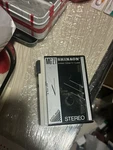 Vintage Shinaon MG-Z1 Portable Stereo Cassette Player (not Tested). Fixed Price $39.00.