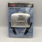 Rca Am/fm Radio Stereo Cassette Player W/ Headphones RP1824 Nib. Fixed Price $26.97.