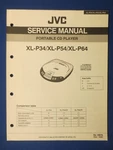 Jvc XL-P34 XL-P54 Cr XL-P64 Service Manual Factory Original The Real Thing. Fixed Price $13.54.