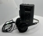 Panasonic RQ-V162 Stereo Radio Am Fm Portable Cassette Player Equalizer Xbs. Fixed Price $35.99.