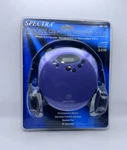 Spectra SP-100 Personal Player W/ Bass Boost Cd-r/rw Blue Brand New Sealed J. Fixed Price $27.00.