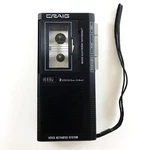 Vintage Craig J553 Electronic Notebook Microcassette Tape Recorder. Fixed Price $9.00.