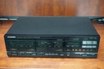 Vintage 1988 Pioneer CT-1280WR Auto-reverse Dual Cassette Deck Serviced (04N. Fixed Price $118.00.