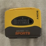 Sony Walkman WM-SXF10 Sports Cassette Player Avls Am/fm Radio Yellow. Fixed Price $70.00.