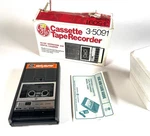 Cassette Tape Recorder 3-5091 Vintage Original Box Paperwork. Fixed Price $31.19.