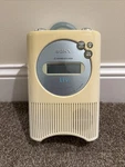 Sony ICF-CD73V Am Fm Weather Shower Clock Radio With And Cd-rw Playback. Fixed Price $31.99.