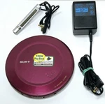 Sony Walkman D-EJ985 Cd Player Maroon With Remote Control RM-MC32EL **read**. Fixed Price $209.52.