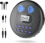 Portable Cd Player With Dual Stereo Speakers Rechargeable Anti Skip Car Use Aux. Fixed Price $73.99.