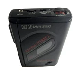Vintage Emerson Am Fm Stereo Cassette Walkman Model AC2105. Fixed Price $14.97.