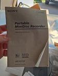 Vtg Sony Portable Minidisc Recorder Operating Instructions Manual MZ-R37SP. Fixed Price $25.00.