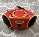 Disney Mickey Mouse Vintage Cd Player Boombox Am Fm Radio With Adapter DB3000-C. Fixed Price $70.00.