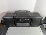 Jvc PC-XC8BK Vintage 1998 Boombox Cd Cassette Player Component System. Fixed Price $55.99.