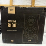 Polk Reserve R100 Small Bookshelf Speaker, Hi-res, Wall Mountable, Black. Fixed Price $479.99.
