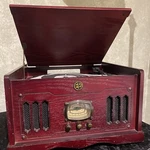 Electro Brand Nostalgia Multi Function Player Record Cd Am/fm Radio 2006. Fixed Price $49.99.