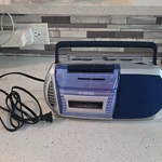 Curtis Rc 519 Silver Blue Boombox Cassette Tape Am/fm Radio Player. Fixed Price $69.99.