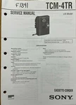 Sony TCM-4TR Cassette-corder Original Service Manual. Fixed Price $14.94.