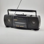 Casio CP-50B Radio Bass Boost Am/fm Stereo Cassette Recorder Works No Cable. Fixed Price $24.99.