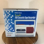 Vtg Radio Shack Tandy Cassette Recorder CTR-86 New Open Box. Fixed Price $99.99.