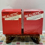 Radio Shack Realistic Low Noise Audio Cassettes Cat. No. 44-602B 21 Blank Tapes. Fixed Price $31.15.