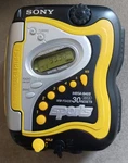 Sony Sports (WM-FS420) Walkman, Yellow (used). Fixed Price $69.99.