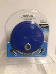 Craig CD2808 Personal Portable Player W/stereo Headphones Blue Sealed New. Fixed Price $25.95.