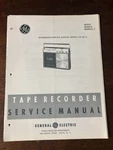 Ge Model M8350A-1 Tape Recorder Player Serivce Manual Original Oem. Fixed Price $24.99.