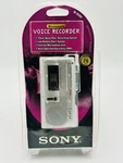 New Old Stock Sony Pressman M-650V Handheld Cassette Voice Recorder Vintage Rare. Fixed Price $200.00.