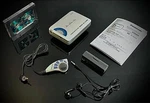 Panasonic RQ-SX72 Portable Stereo Cassette Player Walkman White & Blue. Fixed Price $278.62.