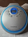 Audiovox Portable Cd Player Blue Model CE-1018 No Power Cord Included. Fixed Price $21.50.