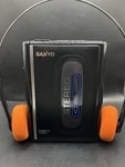 Sanyo MGP21 Walkman Cassette Player New Belt Reconditioned Vintage Original. Fixed Price $49.99.