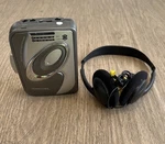Memorex MD2280 Silver Cassette Tape Player Am/fm Radio W/headphones, Tested. Fixed Price $12.99.