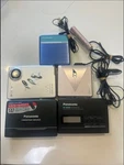 Cassette Walkman WM-EX631 SX7 RQ-S5V SJ-MJ100 MD-DS5-P Sony Panasonic Sharp. Fixed Price $240.00.
