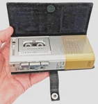 Ge Model 3-5340A Microcassette Recorder & Case For Repair, Partly Works- Japan. Fixed Price $19.99.