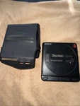 Vtg Sony D-T4 Discman Fm/am Portable Cd Player Untested Japan 1988. Fixed Price $40.00.