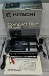 Vintage Hitatchi Discman Cd Player DA-P100 Compact W/box Tested Work. Fixed Price $980.00.
