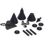 Dayton Audio DSS4-BK Black Speaker Spike Set Pcs.. Fixed Price $59.93.