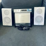 Panasonic Cd Stereo System SA-EN17 With 2 Speakers No Remote Tested. Fixed Price $80.00.
