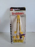 New! Vintage Sentry 2-WAY Sports Stereo In-ear Yellow Headphones #H0126. Fixed Price $14.99.