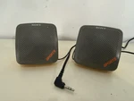 Sony Sports SRS-5G Yellow Stereo Speakers Walkman Vintage 80 Japan+. Fixed Price $29.88.