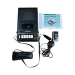 Panasonic RQ-421S Portable Cassette Tape Recorder W/ Mic Case Manual Parts. Fixed Price $24.99.