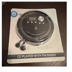 Onn ONB14AV202 Portaboe Player W/ Fm Radio, 60S Anti-skip, Lcd, Black. Fixed Price $20.00.