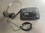 Emerson Model AC2175 Am Fm Radio Cassette Player Bass Boost Digital + Headphones. Fixed Price $25.00.