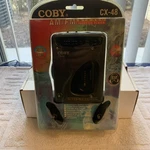 Vtg Brand New Coby CX-48 Am/fm Cassette Radio Sealed. Fixed Price $29.99.