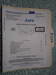 Magnavox AZ6801 Service Manual Original Repair Book Stereo Cd Player Walkman. Fixed Price $19.98.