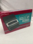 * Radioshack Optimus Portable Cassette Tape Recorder CTR-111 14-1117 Euc. Fixed Price $20.00.