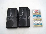 Of 2 Sanyo M-5699 Two Speed Microcassette Tape Recorder Battery Powered. Fixed Price $49.95.